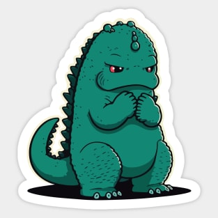 Godzilla Sticker